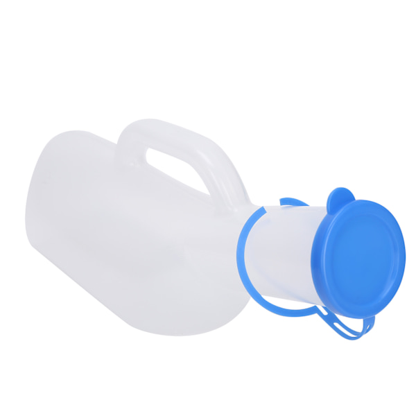 HT 1000ml plastmanlig urinal, idealisk för äldre och sängliggande patienter för sjukvård