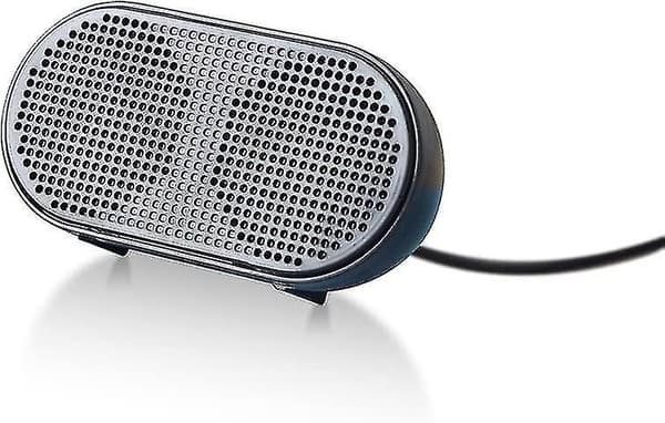Honkyob USB Mini Højttaler Computer Højttaler Drevet Stereo Multimediehøjttaler til Notebook Laptop PC (Sort)