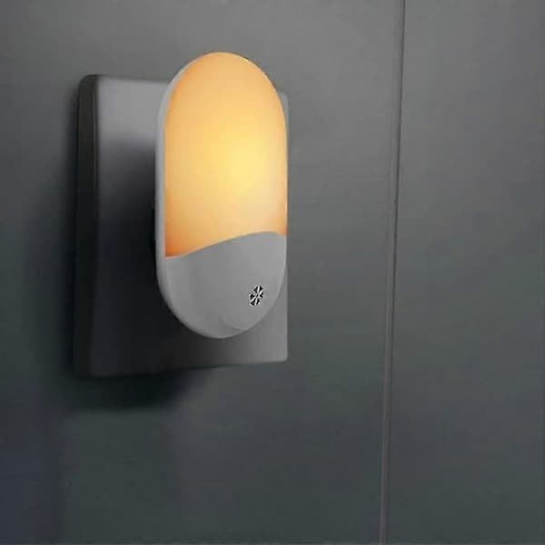 Hvit skumringssensor LED nattlys
