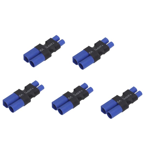 5 stk. EC3 hun til EC5 han adapter Universal trådløs RC Lipo batteristik til RC bilmodel flymodel