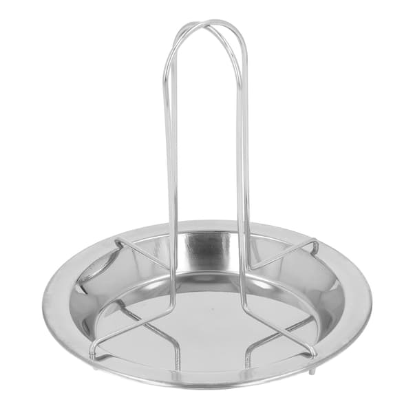 Rustfrit Stål Kyllingestegerist Fortykkelse Non-stick Stegepande til Camping