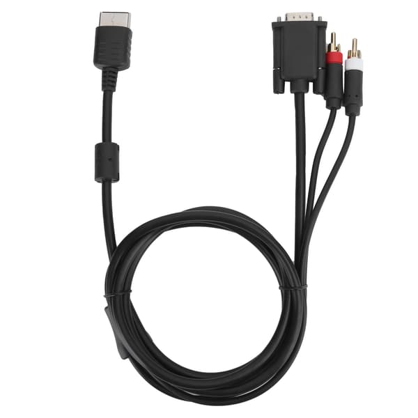 Sega Dreamcast DC VGA-kabel med ljudadapter Hög Definition