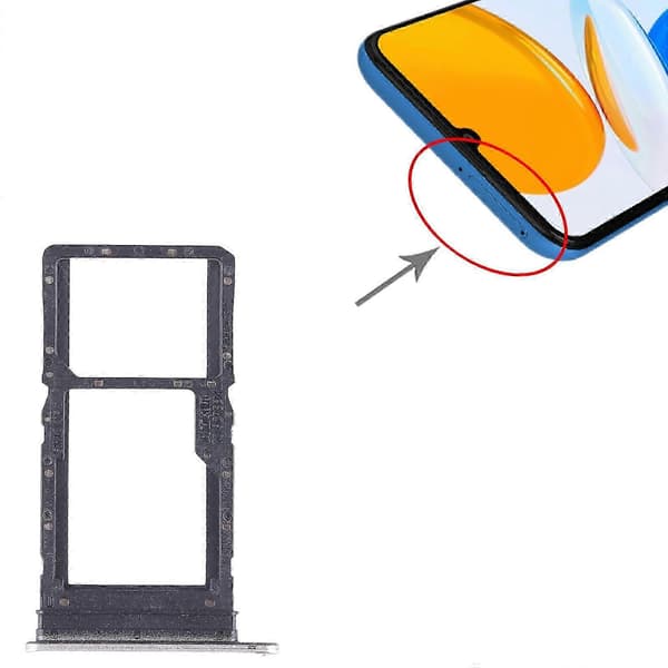 Honor X7 SIM + SIM / Micro SD -korttikelkka 25-26s