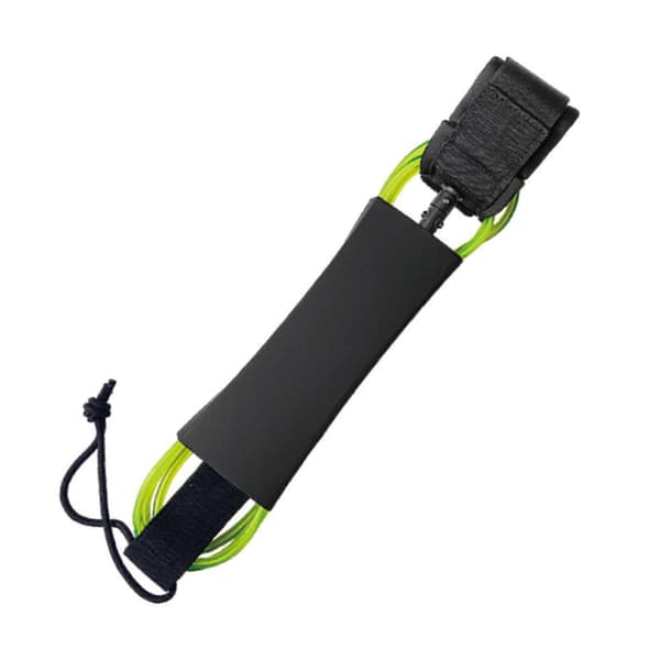 Stativ Padlebrett Leash Surfbrett Leash Erstatning SUP Leash Benstropp for Shortboard, Longboards fluorescerende grønn[dt]