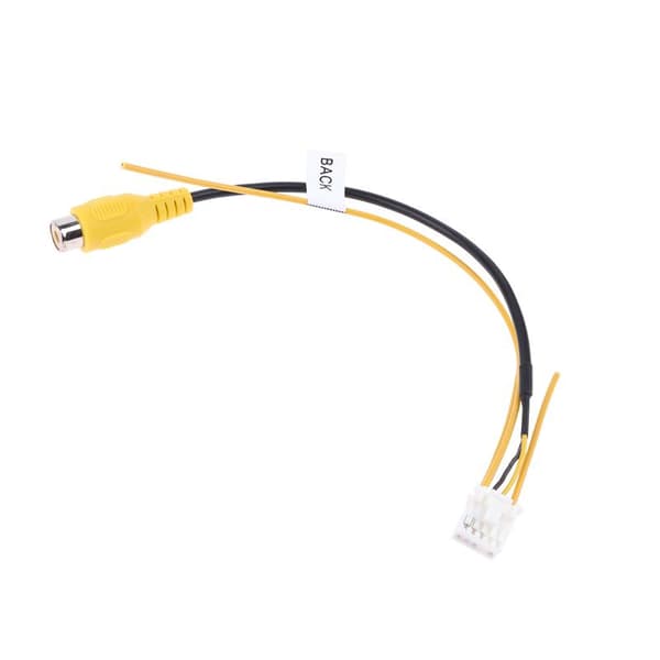 1 stk. 10-benet bakkamera kabeladapter RCA til bil St[dt]