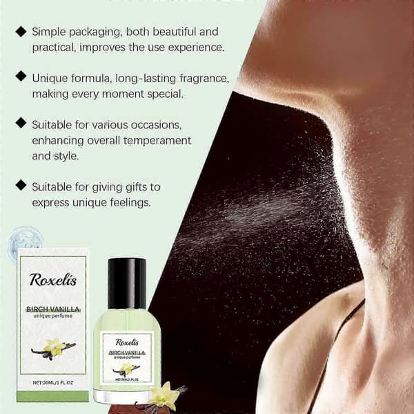 Birk Vanilje Parfume - Unik Let Duft, Elegant & Bærbar, 30ml