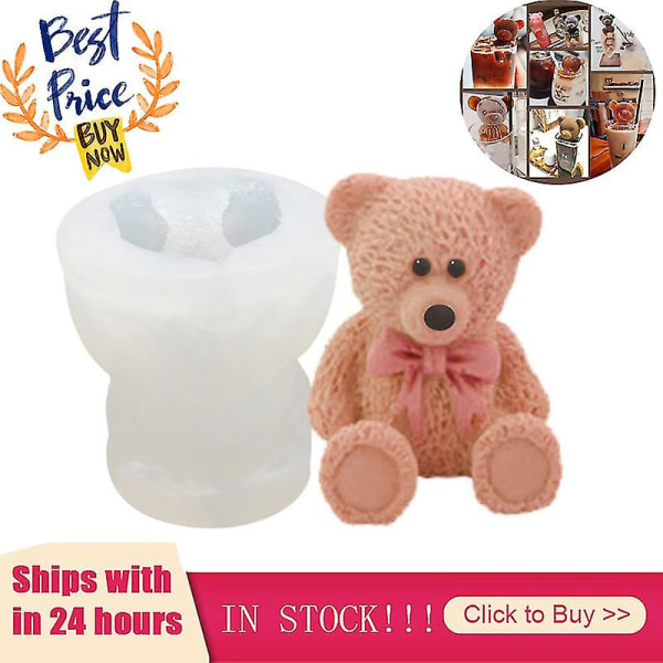 Teddy Bear Choklad Form Form