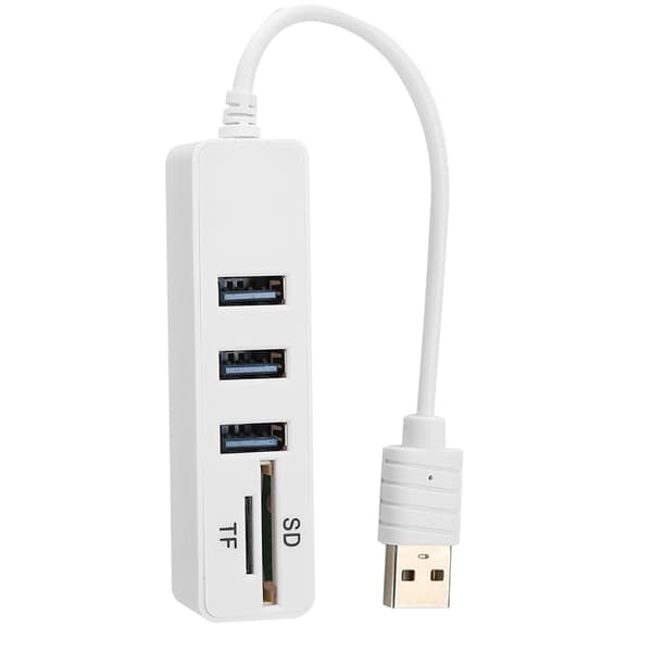 USB 3.0 Hub Højhastigheds Hukommelseskortlæser SD Micro SD Adapter til Computer