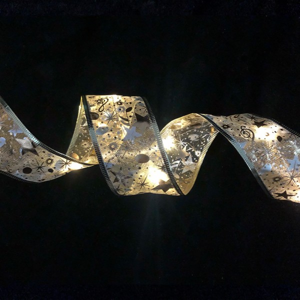 JulgrandekorationLysande band warlamp 1m