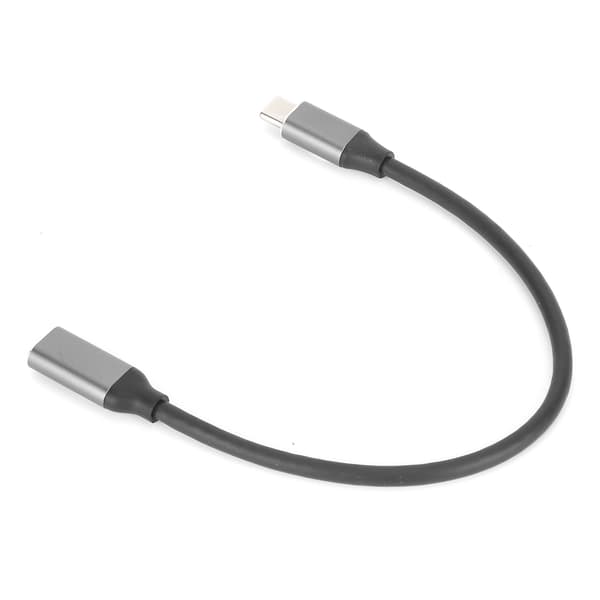 4K HD USB C Forlængerkabel 0,25m Han til Hun 3A 60W PD Support