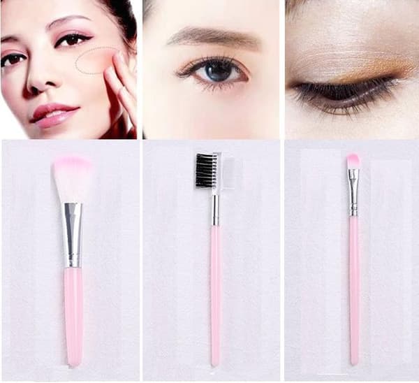 【DENGTU】Sminkborste set i 5 delar - Make Up brush 5st Sminkborstar