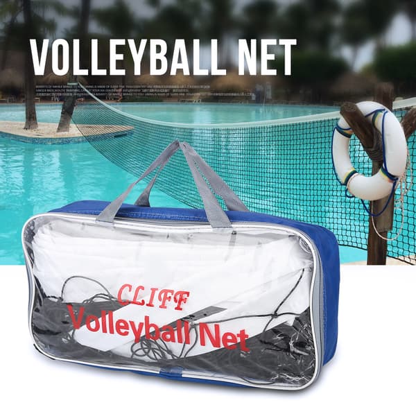 Standard Volleyballnet med Opbevaringspose til Strandspil Indendørs Match