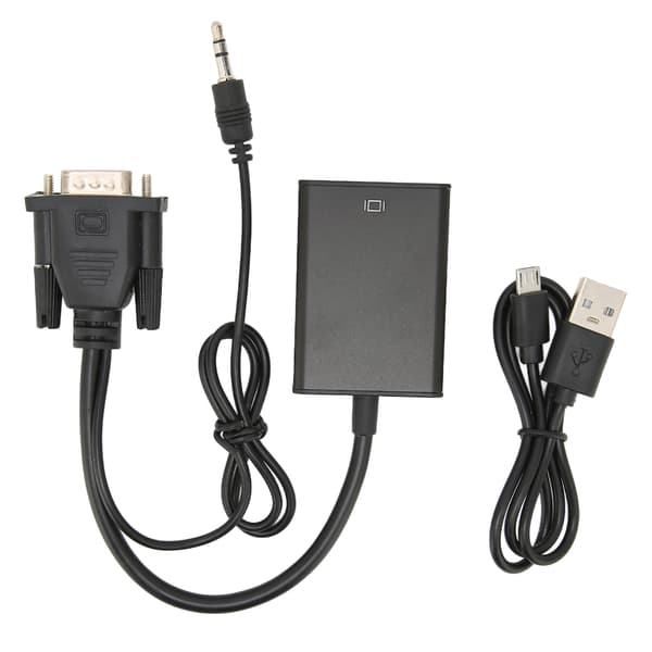 VGA til HDMI-konverteradapterkabel for datamaskin til TV