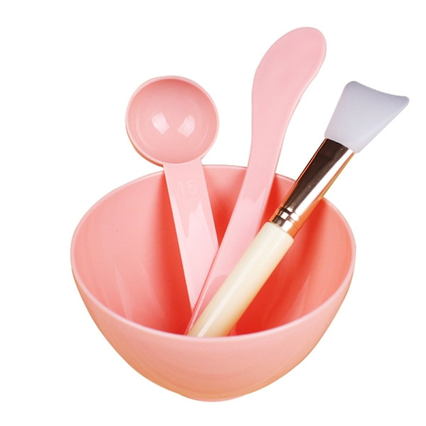 4-pack maskblandningsskål Sminkborsteset set det själv Pink