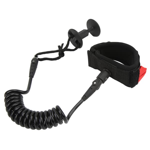 5,5 mm 4 fot Paddle Board Handledsrem Elastisk TPU handled Surfkoppel Stand Up Paddle Leash för SurfboardBlack