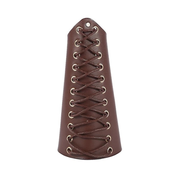 Archery Arm Guard, unisex skyddande läderbåge