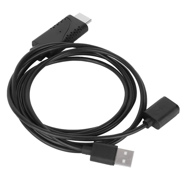 1080P HD USB HDTV-kabel for iOS Android-smarttelefoner, speiling og lading