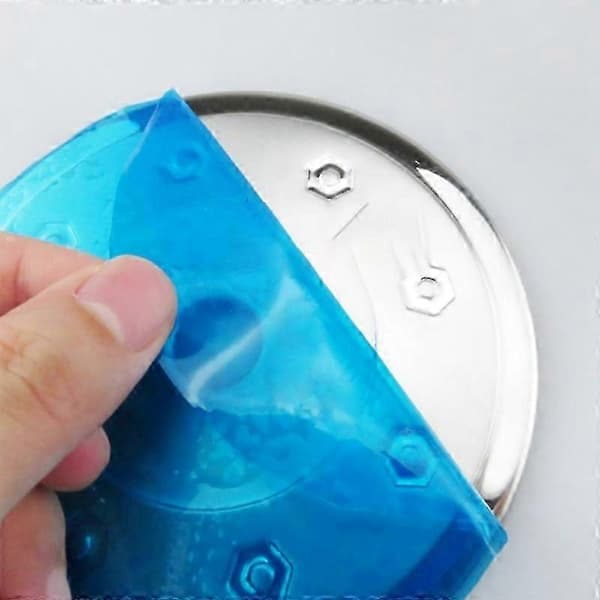 Bilstyling Bränsletanklock Gasbox Tillbehör för 206 207 C2 Modeller silver