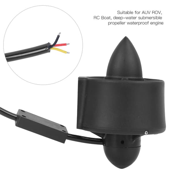 Lav Effekt 560KV Dypvanns Thruster 300M Vanntett for RC Båt Modell