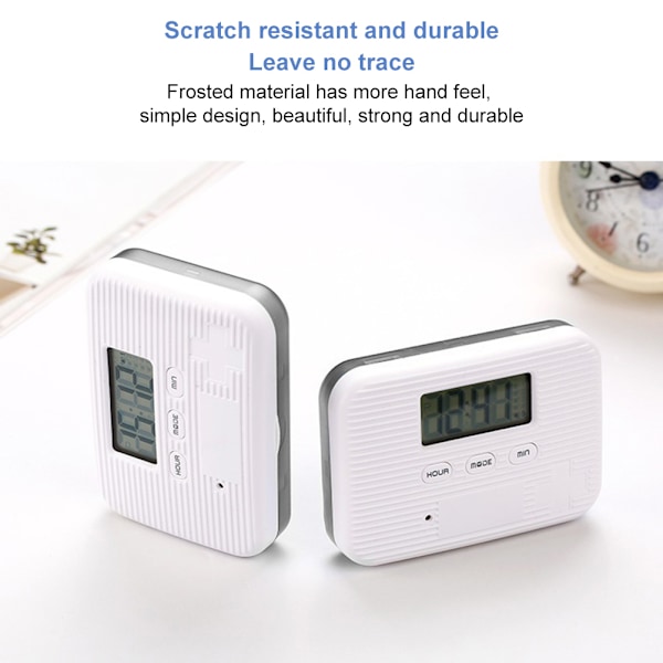 Bærbar Mini Pille Dispenser: Alarm, LCD-Skjerm, 6 Rom, og Digital Påminnelse