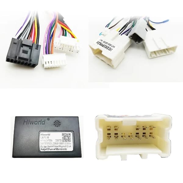 CANBUS dekoderkontakt bil Android-kabeladapter for Renault Clio 4 Captur Trafic Duster Sandero 2