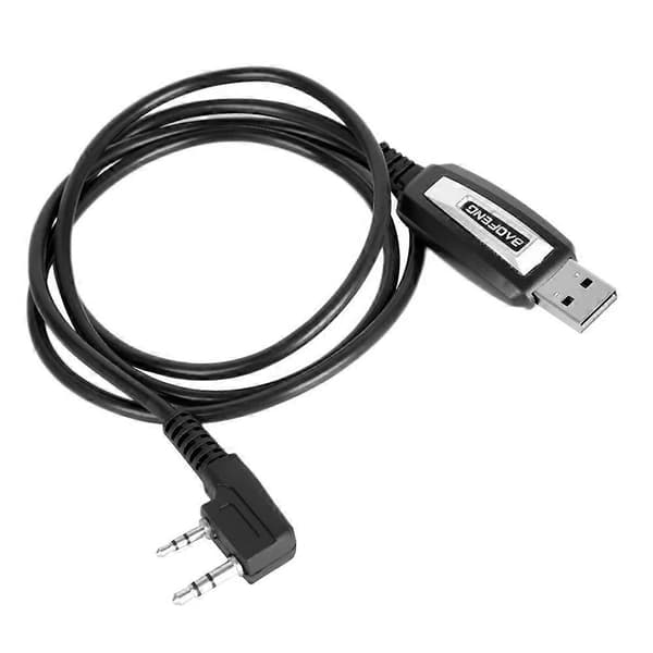 BAOFENG Universal 2-bens USB-programmeringskabel til Puxing/Baofeng/Wouxun Bil Walkie Talkie[dt]