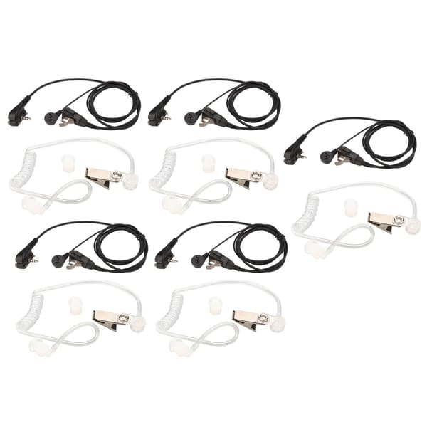 Motorola Walkie Talkie Luft Akustisk Rør Headset 5-pak