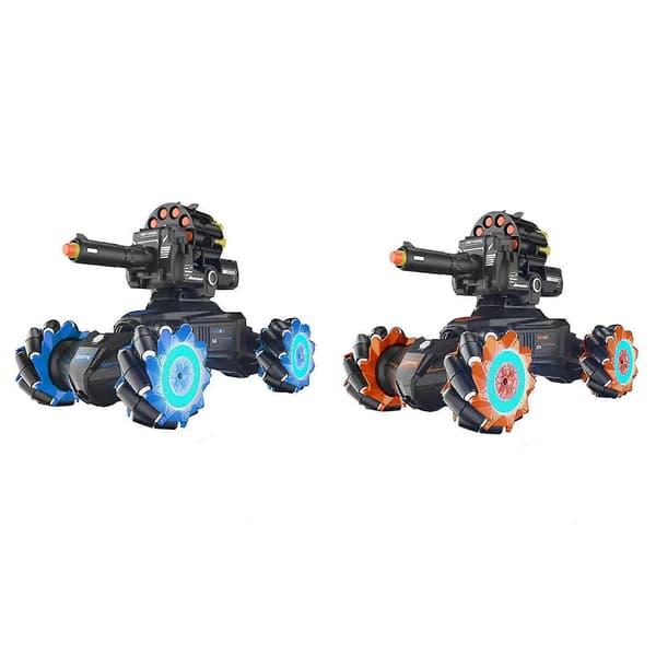 RC-bil fjernkontrollbil for barn bevegelsessensor fjernkontroll crawler, 2,4 GHz transform RC stuntbil, gave til gutter og jenter Blue
