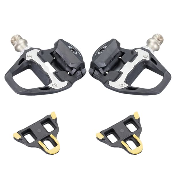 Shimano Ultegra R8000 SPD-SL Clipless Pedaler med SM-SH11 Klamper Sort