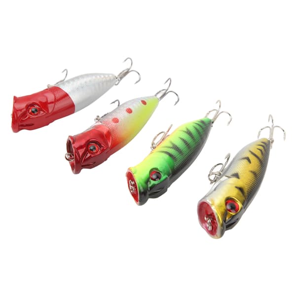 Realistiska 3D-ögon Hårda Fiskedrag Set om 4