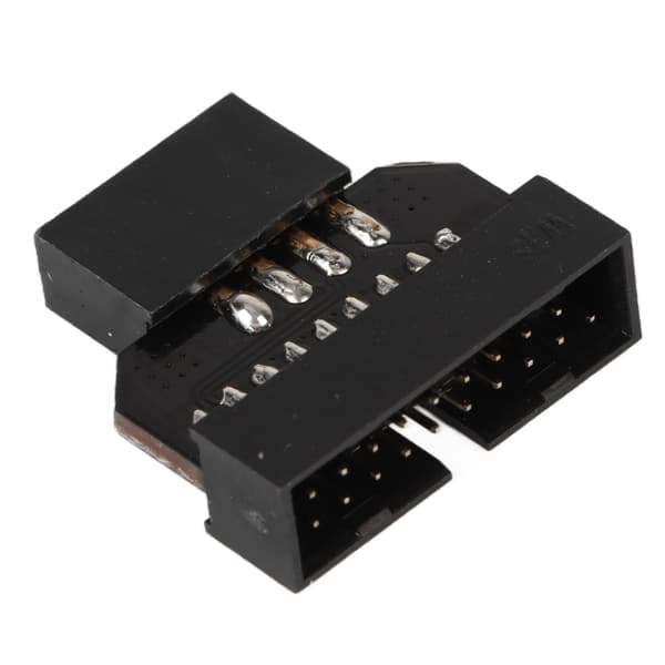 USB 2.0 9-pin til USB 3.0 19-pin frontpanel hanstik konverteringsadapter