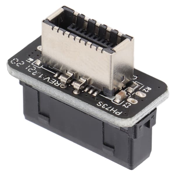 USB 19P 20P til Type E Type C Adapter Stabilt Signal Sterk Anti-Interferens Konverter