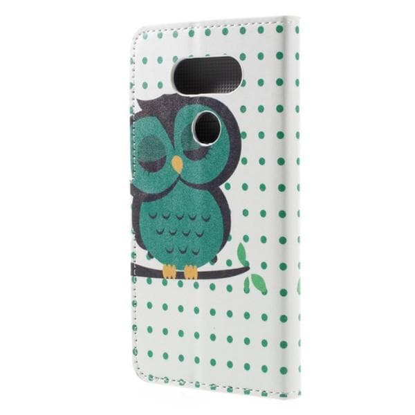Plånboksfodral LG G5 – Prickigt med Uggla animals and animal patterns