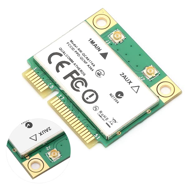 QCA6174A Mini PCIe Trådløst Netværkskort Høj Hastighed Indbygget til Bærbare Computere