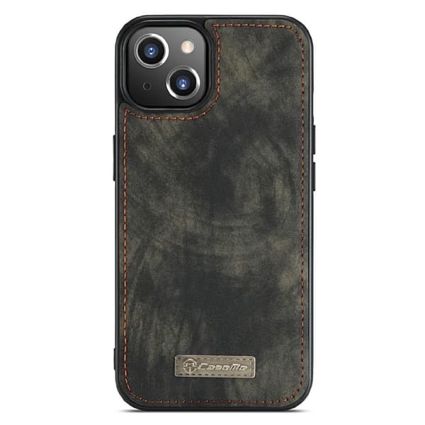 [DT]CASEME iPhone 13 Mini 2-i-1 Plånboksfodral - Svart Black black