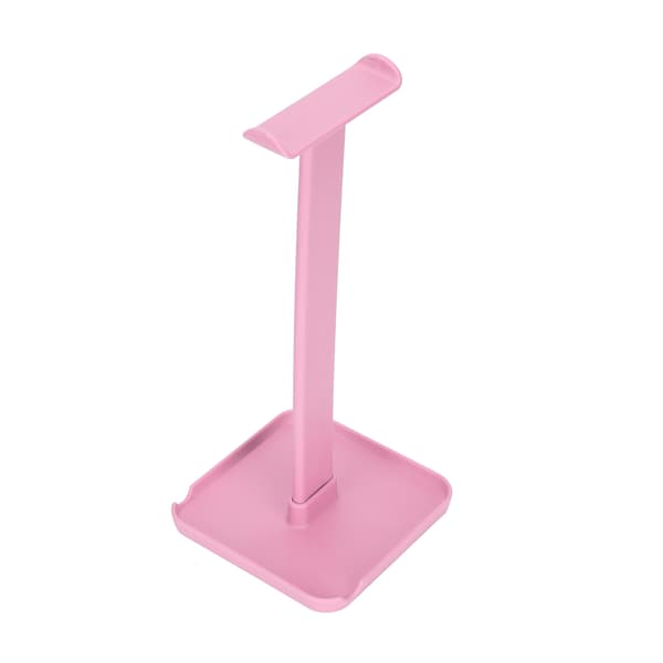 Multifunktionel Pladsbesparende Robust Holdbar Stabil Klar Pink Hovedtelefonholder