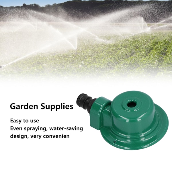 G1/2 Sprinklerdyse i sinklegering for hage- og landbruksvanning
