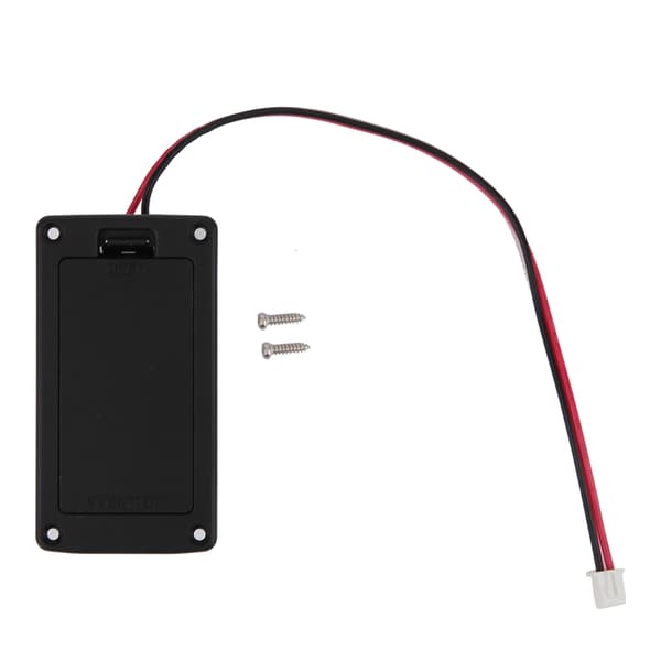 Aktiv Gitarrbas Ersättnings Batterifodral Lock Box Pickup Hållare