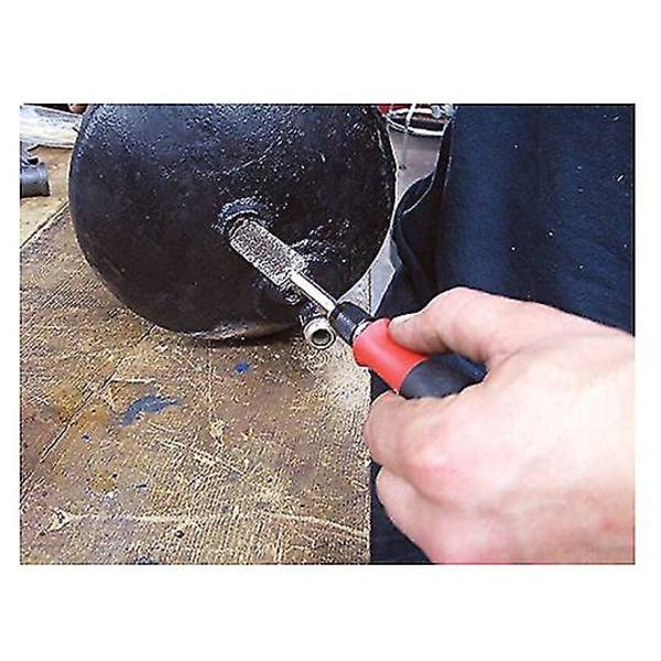 6st Gun Borst Pipe Mudder Rengöring - Rostfritt stål borste Set