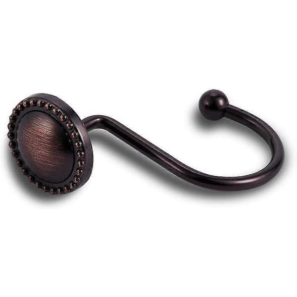 Bruseforhængskroge Oliegnedet Bronze, rustfri dekorative bruseforhængsringe, 16 stk, Bronze[dt]