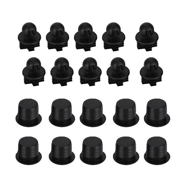 Snäppfäste i nät för högtalargallerram, 10-pack