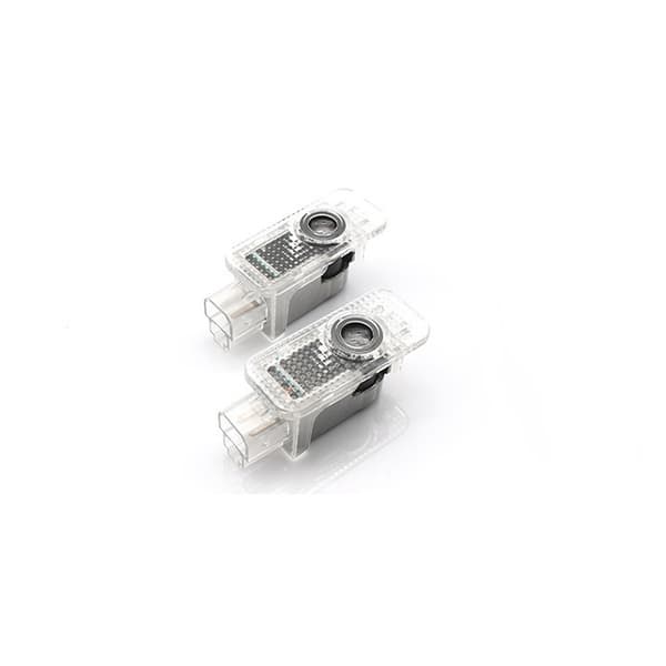 【DENGTU】Passer til Audi velkomstlys dobbelt interface bil LED-lys, laserlys, dørprojektionslys, LOGO-lys (2-pak)