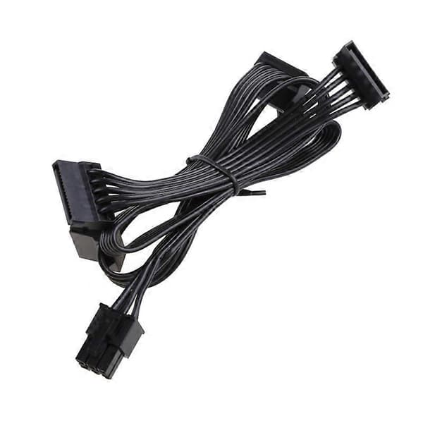 til RM550x RM650x 6PIN til 4x SATA Strømmodul til RM750x RM850x RM1000x