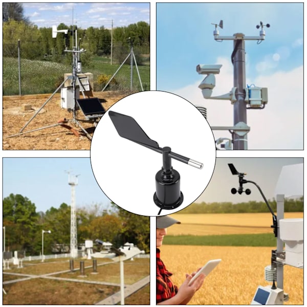 Høy-Presisjons Anemometer for Nøyaktig Vindretningsmåling i Hager