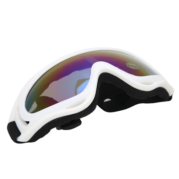 HT Barnegoggles med anti-tåke, dobbeltlags vindtett og UV-bestandig funksjoner for snøaktiviteter White