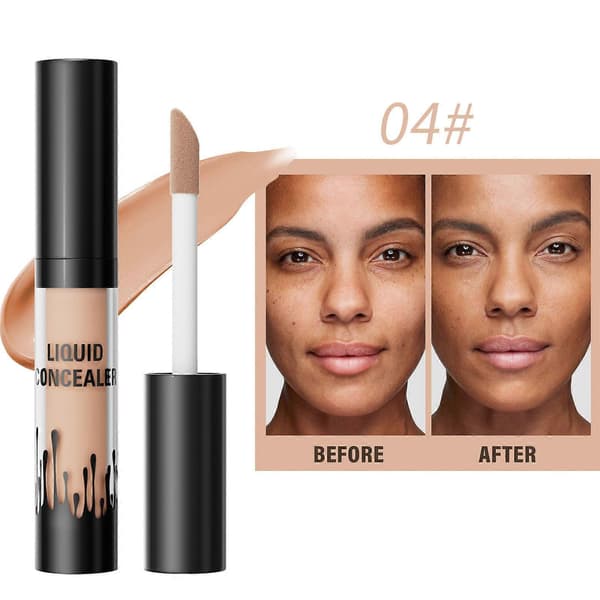 Fuld dækning flydende foundations, glatte makeup base concealere foundations, mat slid concealere solcreme gave 03[dt] 03