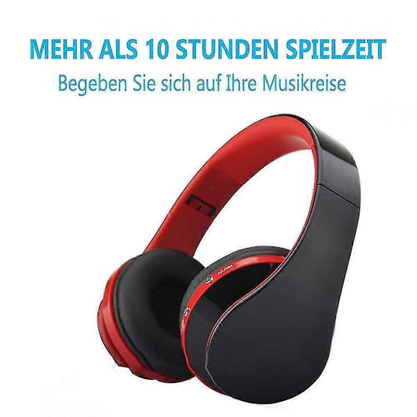 Hovedmonteret Bluetooth-headset med plug-in kort trådløst headset