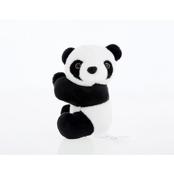 Panda clip plysch leksak docka anteckning clip docka