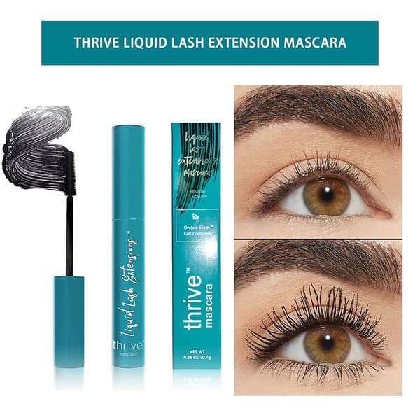 【DENGTU】Thrive Caustics Liquid Lash Musta ripsiväri, paksu ja tuuhea 10,7g