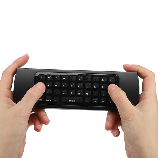 Trådløs Flyvende Mus Justerbar Infrarød Multifunktionel Mini Tastatur til Windows macOS Android Linux